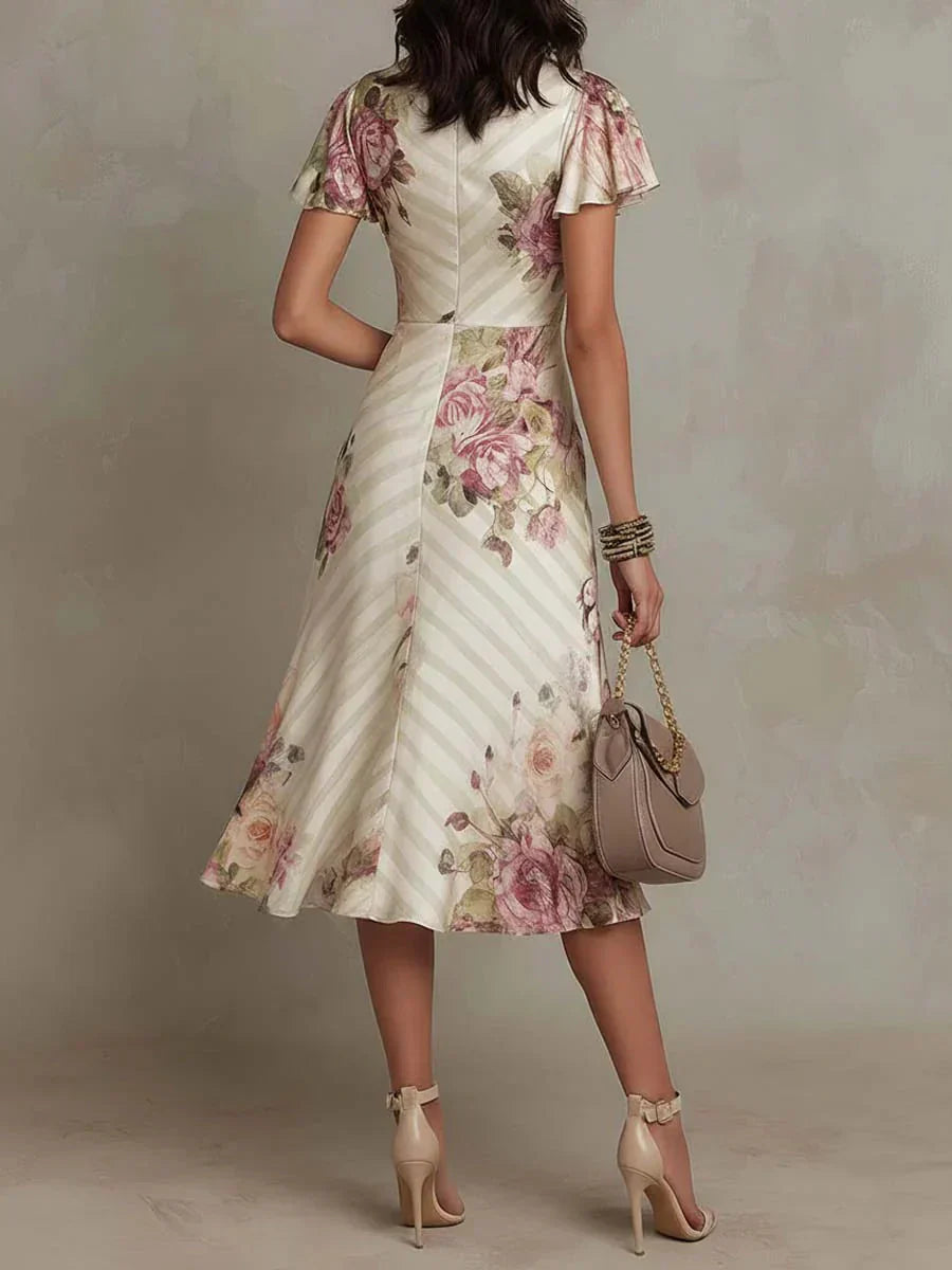 Alba | Robe midi élégante