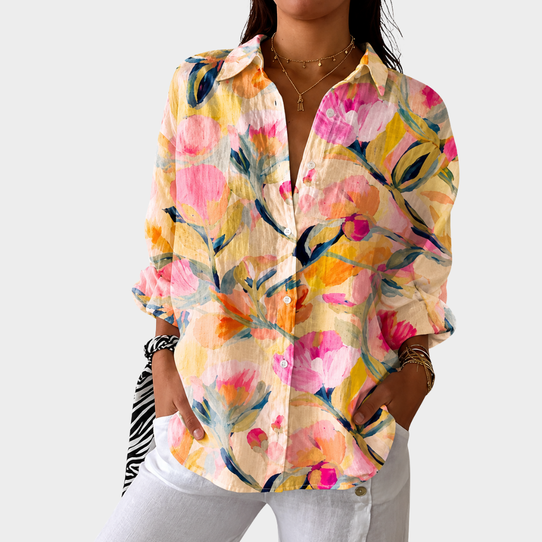 Blouse Légère à Imprimé Coloré