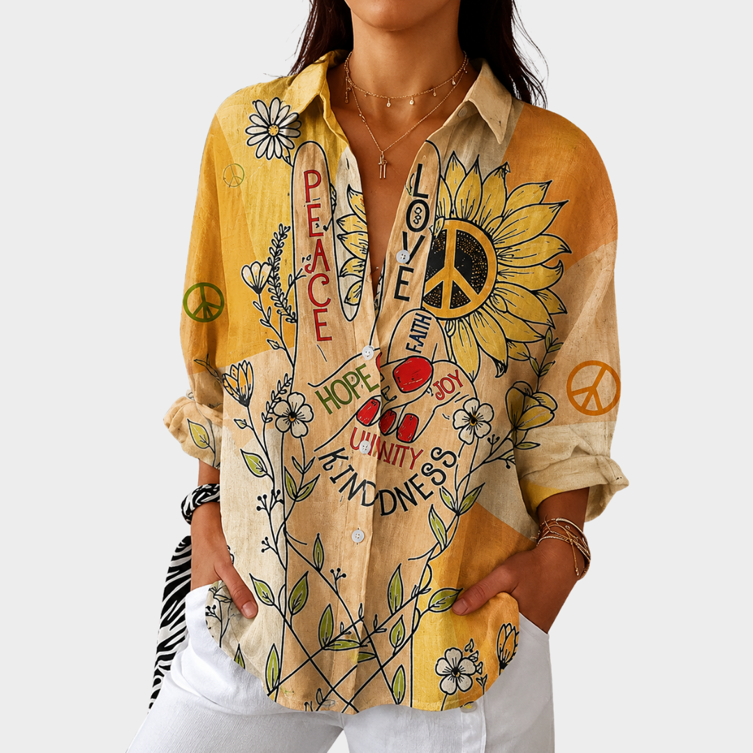 Blouse Légère à Imprimé Coloré