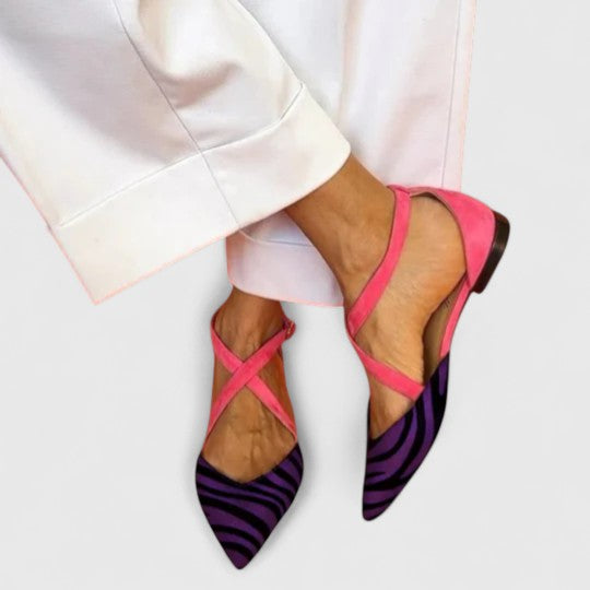 Addison | Ballerine Élégante avec Brides