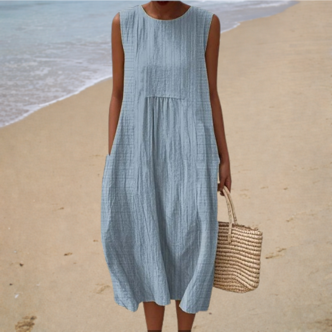 Robe d'été confortable sans manches