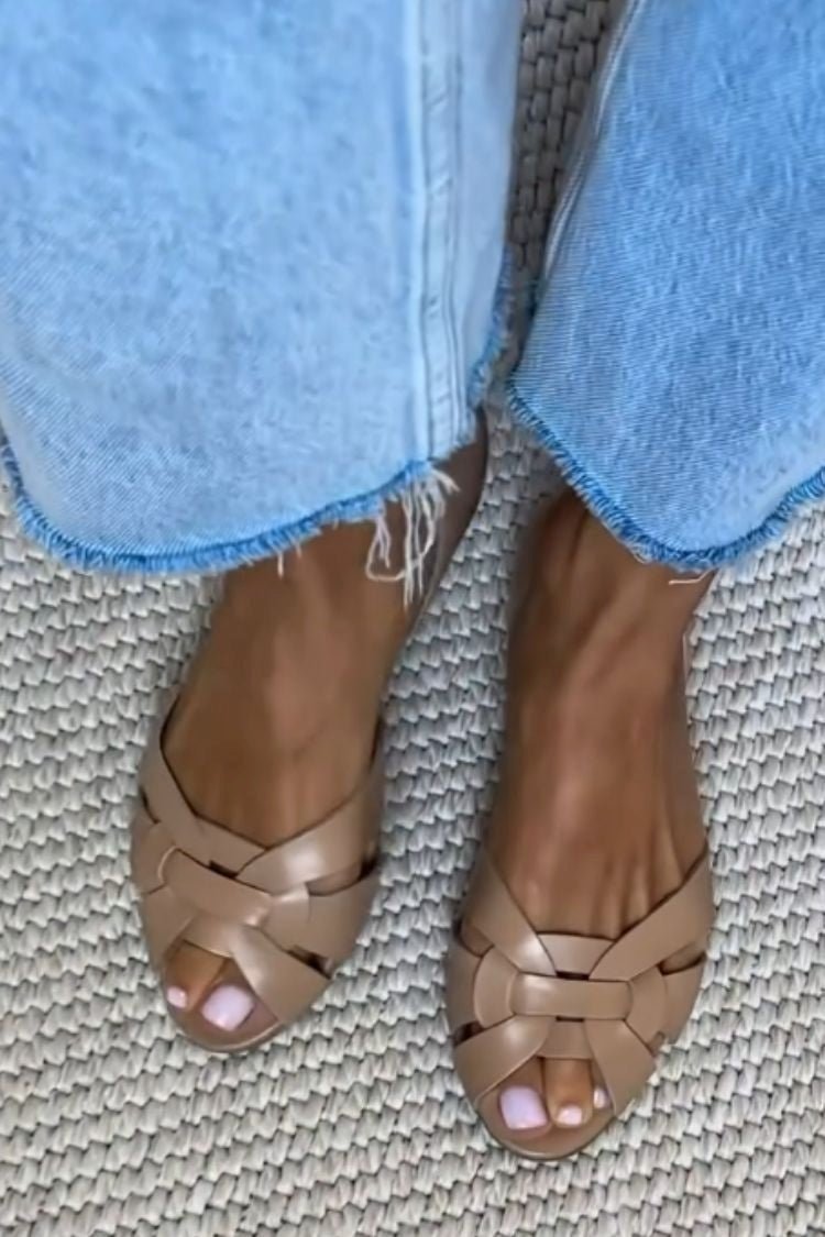 Serafina | Sandales tressées